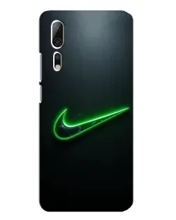 Чохол для ZTE Axon 10 Pro з картинкою «Неоновий контур Nike»