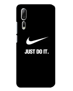 Чехол для ZTE Axon 10 Pro с картинкой «Классический принт Nike» Чехол для ZTE Axon 10 Pro с картинкой «Классический принт Nike»