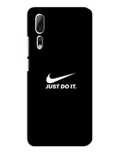 Чехол для ZTE Axon 10 Pro с картинкой «Минимализм от Nike» Чехол для ZTE Axon 10 Pro с картинкой «Минимализм от Nike»