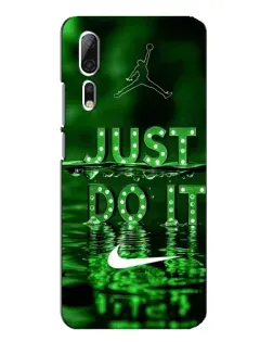 Чехол для ZTE Axon 10 Pro с картинкой «Зеленый неоновый Nike» Чехол для ZTE Axon 10 Pro с картинкой «Зеленый неоновый Nike»