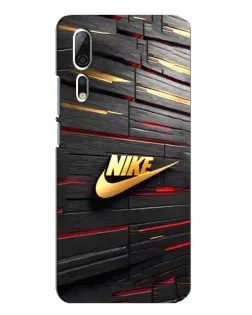 Чехол для ZTE Axon 10 Pro с картинкой «Золотой Nike на металле» Чехол для ZTE Axon 10 Pro с картинкой «Золотой Nike на металле»