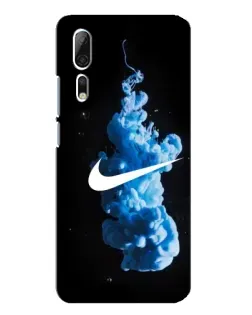 Чехол для ZTE Axon 10 Pro с картинкой «Nike и синий дым» Чехол для ZTE Axon 10 Pro с картинкой «Nike и синий дым»