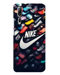 Чехол для ZTE Axon 10 Pro с картинкой «Коллекция кроссовок Nike» Чехол для ZTE Axon 10 Pro с картинкой «Коллекция кроссовок Nike»