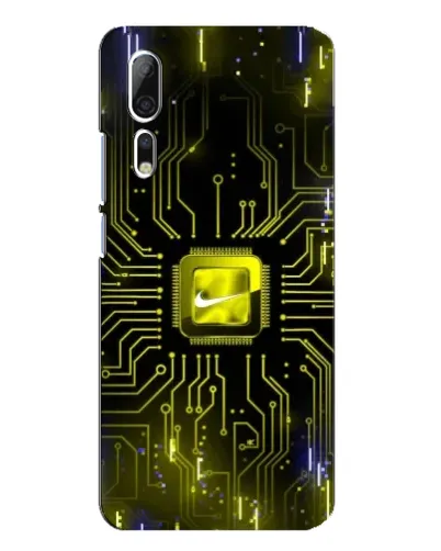 Чехол для ZTE Axon 10 Pro с картинкой «Nike — золотая искра» Чехол для ZTE Axon 10 Pro с картинкой «Nike — золотая искра»