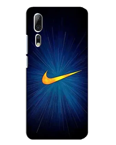 Чехол для ZTE Axon 10 Pro с картинкой «Синий пульс Nike» Чехол для ZTE Axon 10 Pro с картинкой «Синий пульс Nike»