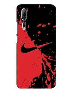 Чехол для ZTE Axon 10 Pro с картинкой «Красные брызги Nike» Чехол для ZTE Axon 10 Pro с картинкой «Красные брызги Nike»
