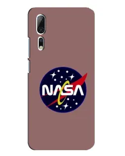 Чехол для ZTE Axon 10 Pro с картинкой «NASA — ретро космос» Чехол для ZTE Axon 10 Pro с картинкой «NASA — ретро космос»