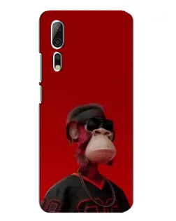 Чехол для ZTE Axon 10 Pro с картинкой «Bored Ape в красном» Чехол для ZTE Axon 10 Pro с картинкой «Bored Ape в красном»