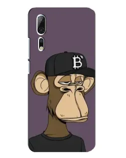 Чехол для ZTE Axon 10 Pro с картинкой «Bored Ape в кепке» Чехол для ZTE Axon 10 Pro с картинкой «Bored Ape в кепке»