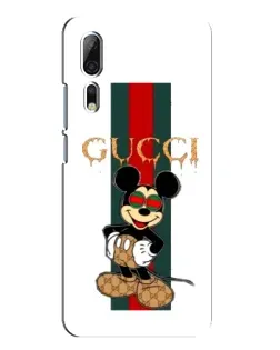 Чехол для ZTE Axon 10 Pro с картинкой «Микки Маус Gucci — полосы» Чехол для ZTE Axon 10 Pro с картинкой «Микки Маус Gucci — полосы»