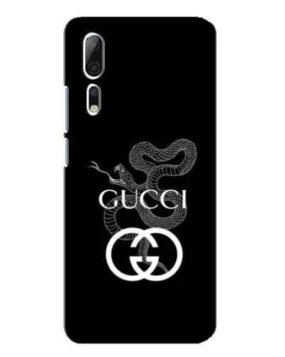 Чехол для ZTE Axon 10 Pro с картинкой «Gucci — серебряная змея» Чехол для ZTE Axon 10 Pro с картинкой «Gucci — серебряная змея»