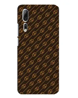 Чехол для ZTE Axon 10 Pro с картинкой «Gucci — золотые диагонали» Чехол для ZTE Axon 10 Pro с картинкой «Gucci — золотые диагонали»
