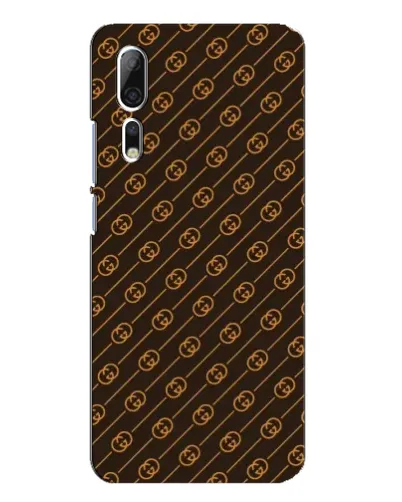 Чехол для ZTE Axon 10 Pro с картинкой «Gucci — золотые диагонали» Чехол для ZTE Axon 10 Pro с картинкой «Gucci — золотые диагонали»