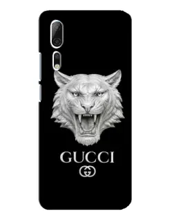 Чехол для ZTE Axon 10 Pro с картинкой «Gucci — серебряный лев» Чехол для ZTE Axon 10 Pro с картинкой «Gucci — серебряный лев»
