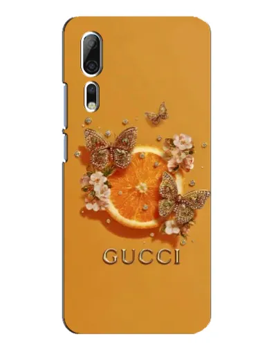 Чехол для ZTE Axon 10 Pro с картинкой «Gucci — золотые бабочки» Чехол для ZTE Axon 10 Pro с картинкой «Gucci — золотые бабочки»