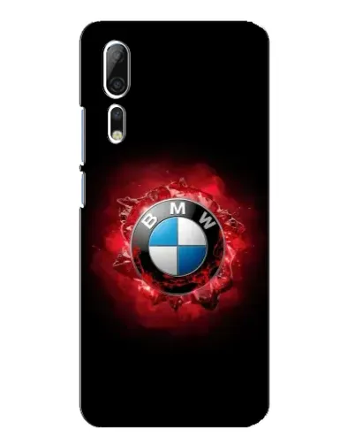 Чехол для ZTE Axon 10 Pro с картинкой «Логотип BMW — вспышка»