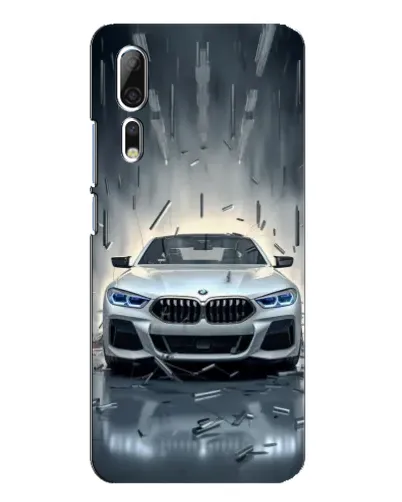 Чехол для ZTE Axon 10 Pro с картинкой «BMW в свете фар»