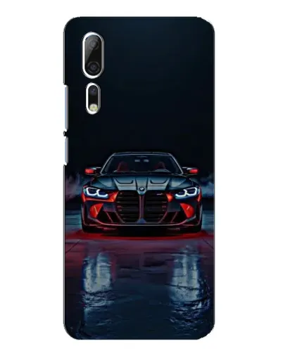 Чехол для ZTE Axon 10 Pro с картинкой «BMW на мокрой дороге»