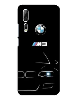 Чехол для ZTE Axon 10 Pro с картинкой «Минималистичный принт BMW M3» Чехол для ZTE Axon 10 Pro с картинкой «Минималистичный принт BMW M3»
