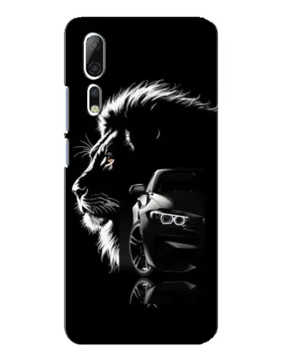 Чехол для ZTE Axon 10 Pro с картинкой «BMW и лев»