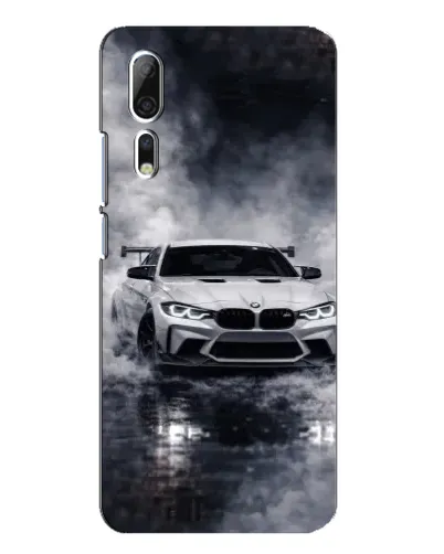 Чехол для ZTE Axon 10 Pro с картинкой «BMW сквозь туман»
