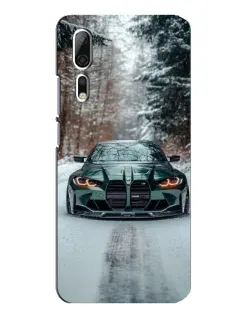 Чехол для ZTE Axon 10 Pro с картинкой «BMW в зимнем лесу» Чехол для ZTE Axon 10 Pro с картинкой «BMW в зимнем лесу»