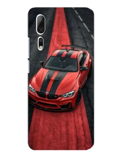 Чехол для ZTE Axon 10 Pro с картинкой «BMW на красной дорожке»
