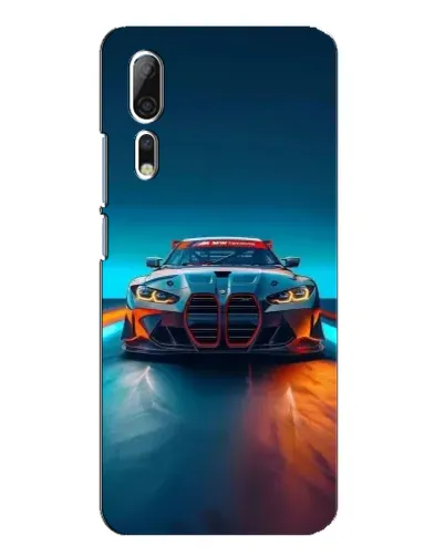 Чехол для ZTE Axon 10 Pro с картинкой «BMW — огни неона» Чехол для ZTE Axon 10 Pro с картинкой «BMW — огни неона»