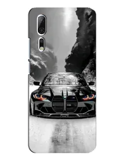 Чехол для ZTE Axon 10 Pro с картинкой «BMW — акварельный дрифт» Чехол для ZTE Axon 10 Pro с картинкой «BMW — акварельный дрифт»