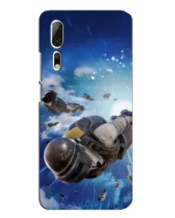 Чехол для ZTE Axon 10 Pro с картинкой «Десант PUBG — прыжок» Чехол для ZTE Axon 10 Pro с картинкой «Десант PUBG — прыжок»