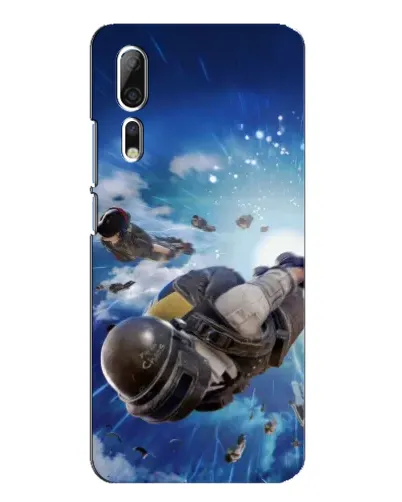 Чехол для ZTE Axon 10 Pro с картинкой «Десант PUBG — прыжок» Чехол для ZTE Axon 10 Pro с картинкой «Десант PUBG — прыжок»