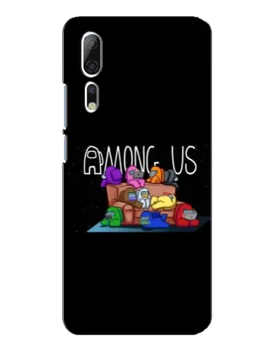 Чехол для ZTE Axon 10 Pro с картинкой «Логотип Among Us» Чехол для ZTE Axon 10 Pro с картинкой «Логотип Among Us»