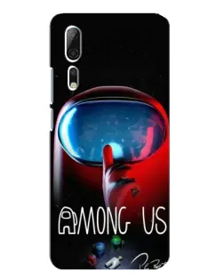 Чехол для ZTE Axon 10 Pro с картинкой «Красный импостер — макро» Чехол для ZTE Axon 10 Pro с картинкой «Красный импостер — макро»