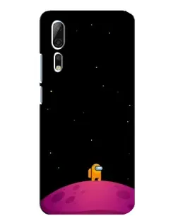 Чехол для ZTE Axon 10 Pro с картинкой «Одинокий герой на планете» Чехол для ZTE Axon 10 Pro с картинкой «Одинокий герой на планете»