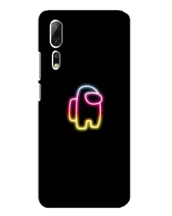 Чехол для ZTE Axon 10 Pro с картинкой «Among Us градиент» Чехол для ZTE Axon 10 Pro с картинкой «Among Us градиент»