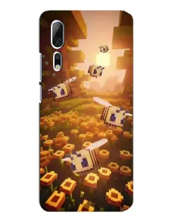 Чохол для ZTE Axon 10 Pro з картинкою «Поле соняшників»