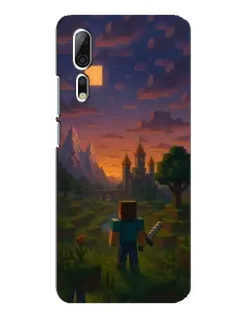 Чохол для ZTE Axon 10 Pro з картинкою «Стів біля вежі»
