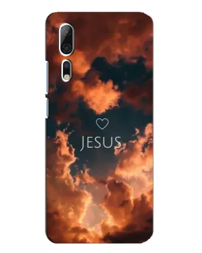 Чехол для ZTE Axon 10 Pro с картинкой «Сияние Имени Jesus»