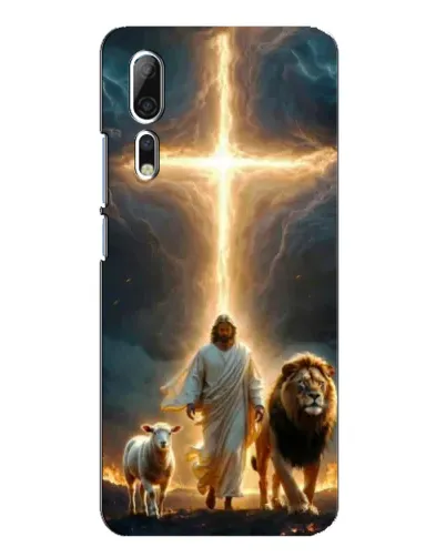 Чехол для ZTE Axon 10 Pro с картинкой «Лев Иуды и Свет»