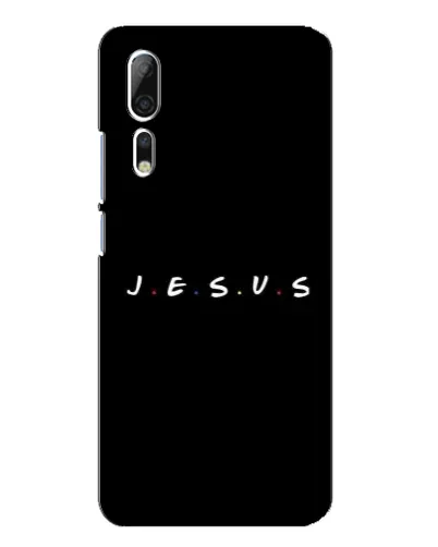 Чехол для ZTE Axon 10 Pro с картинкой «Точки веры J.E.S.U.S.»