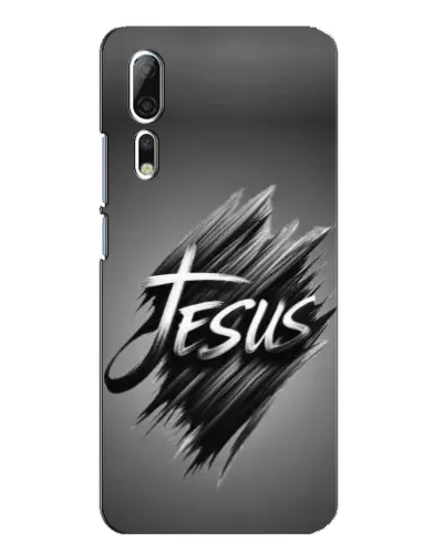 Чехол для ZTE Axon 10 Pro с картинкой «Надпись Jesus Graffiti»