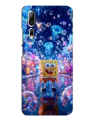 Чехол для ZTE Axon 10 Pro с картинкой «Неоновый океан»