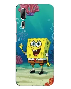 Чехол для ZTE Axon 10 Pro с картинкой «Подводный привет»