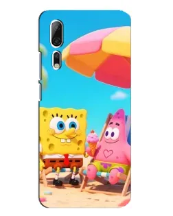 Чехол для ZTE Axon 10 Pro с картинкой «Отдых на пляже»