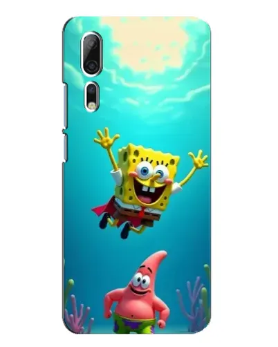 Чехол для ZTE Axon 10 Pro с картинкой «Спанч Боб под водой» Чехол для ZTE Axon 10 Pro с картинкой «Спанч Боб под водой»
