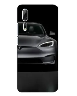Чохол для ZTE Axon 10 Pro з картинкою «Tesla Model S Look»