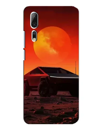 Чехол для ZTE Axon 10 Pro с картинкой «Cybertruck на Марсе» Чехол для ZTE Axon 10 Pro с картинкой «Cybertruck на Марсе»