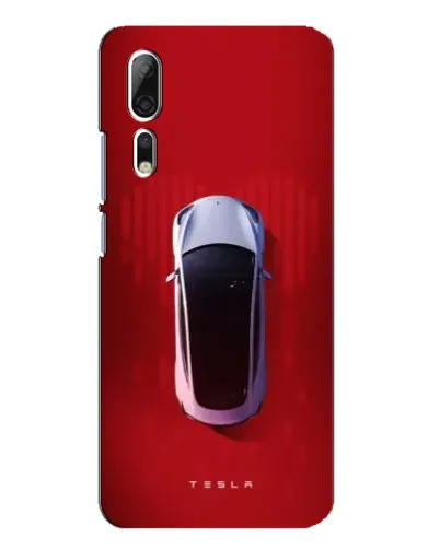 Чехол для ZTE Axon 10 Pro с картинкой «Tesla Top View» Чехол для ZTE Axon 10 Pro с картинкой «Tesla Top View»
