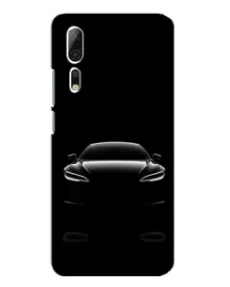 Чехол для ZTE Axon 10 Pro с картинкой «Силуэт Tesla Night» Чехол для ZTE Axon 10 Pro с картинкой «Силуэт Tesla Night»