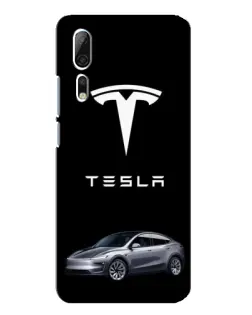 Чехол для ZTE Axon 10 Pro с картинкой «Tesla Model Y» Чехол для ZTE Axon 10 Pro с картинкой «Tesla Model Y»